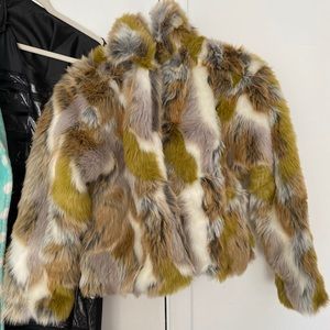 Fur Jacket - Size Small